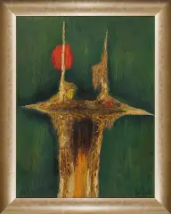 Jan Geppert, Z cyklu Dzieciństwo, olej, płótno