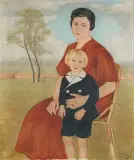 Vlastimil Hofman, PORTRET RODZINNY - MATKA I SYN