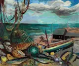 BOGACTWO MORZA by Rajmund Kanelba, olej, płótno, offered Mar 2010
