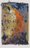 Wspomnienie pejzażu by Ewa Latkowska-Żychska, 2008, technika własna, papier ręcznie czerpany, sold Feb 2010