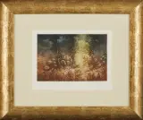 Pejzaż XVIII by Krzysztof Wieczorek, 1996, akwaforta barwna, papier, sold Feb 2010