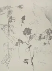 Leszek Rózga, Bez tytułu, 1975, autooffset, papier