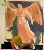 Janusz Maria Brzeski, NIKE [projekt plakatu ?], lata 40.