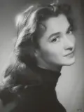 Jerzy Dorys, Olga Sawicka - primabalerina Opery Warsz., 1957, fotografia czarno-biała