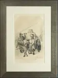 Jan Feliks Piwarski, ARENDARZ SPOD GRÓJCA, 1828, litografia, papier