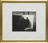 Jan Michalski, Świadkowie II, 1989, mezzotinta