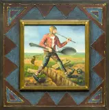 Dariusz Miliński, Z cyklu "Zaproście mnie do stołu", 2003, olej, płótno