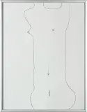Akt by Jerzy Nowosielski, serigrafia, papier, sold Dec 2009