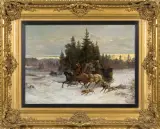 Fritz van der Venne, SANNA, 1901, olej, płótno