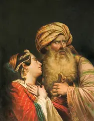 Józef Ignacy Kraszewski, PORTRET WSCHODNI, 1846, olej, płótno