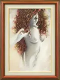 POD OSŁONĄ by Anna Ewa (Hannah) Miarczyńska, 2009, olej, płótno, sold Nov 2009