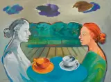 Gabriela Miłowska, NASTROJE, 2008, olej, płótno