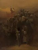 BEZ TYTUŁU by Zdzisław Beksiński, 1972, olej, płyta pilśniowa, offered Nov 2009