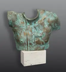 HELIOS by Igor Mitoraj, 1988, brąz, podstawa ze sztucznego kamienia, sold Nov 2009