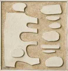 Bolesław Utkin, RELIEF, ok. 1964, technika mieszana