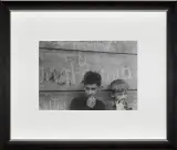 Zbigniew Łagocki, Pod murem, fotografia czarno-biała