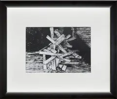 Bartek Materka, Sezon grzewczy, 2008, fotografia czarno-biała