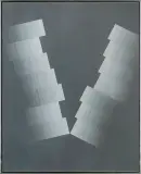 Janusz Orbitowski, Kompozycja, 1983, gwasz, papier