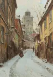 Władysław Chmieliński, WARSZAWA. ZAUŁEK PRZY KOŚCIELE ŚW. ANNY