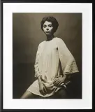 Zbigniew Łagocki, Portret kobiety, fotografia sepiowa