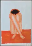 Skulona by Jerzy Nowosielski, 1997, serigrafia barwna, karton, sold Sep 2009