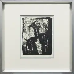 Jerzy Tchorzewski, Kompozycja, 1963 (z katalogu Konfrontacje), litografia, papier