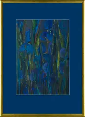 Irysy by Anna Karpinska-Dehnel, 2009, pastel, papier, sold Sep 2009
