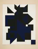 Bez tytułu by Victor Vasarely, serigrafia barwna, papier, sold Sep 2009
