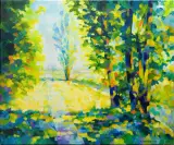 WILANÓW-PLENER by Zdzisław Otello Horodecki, 2006, olej, płótno, sold Sep 2009