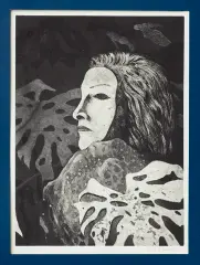 Andrzej Bielawski, Światło i cień, 1989, akwaforta, akwatinta, papier