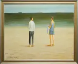 Mira Andrzejewska Kalkowska, Na plaży w Sopocie