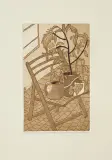 Andrzej Tadeusz Kotkowski, Pragnienie, 1998, akwaforta, akwatinta, papier