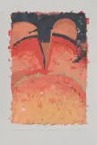 Z cyklu Portret wewnętrzny - podwójny by Ewa Latkowska-Żychska, 2009, technika własna, papier ręcznie czerpany, sold Jul 2009
