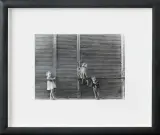 Zbigniew Łagocki, Na podwórku, fotografia czarno-biała