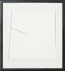 Henryk Stażewski, Kompozycja, 1986, akryl, płyta pilśniowa