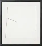 Henryk Stażewski, Kompozycja, 1986, akryl, płyta pilśniowa