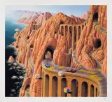 Ventimiglia by Jacek Yerka, 1992, giclée, papier, sold Jun 2009