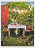 Drzewko poziomkowe 3 by Jacek Yerka, giclée, papier, sold Jun 2009