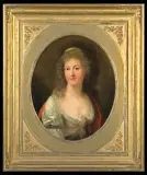 August Friedrich Oelenhainz, JOSEFA REICHSGRÄFIN VON KLENAU, 1787, olej, płótno