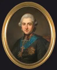 Marcello Bacciarelli, PORTRET KS. PRYMASA MICHAŁA J. PONIATOWSKIEGO, olej, płótno