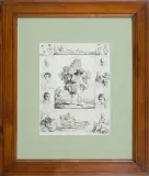 Michal Plonski, KOSZYKARZ, 1805, akwaforta, papier