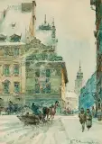 Władysław Chmieliński, ZIMA NA STARYM MIEŚCIE