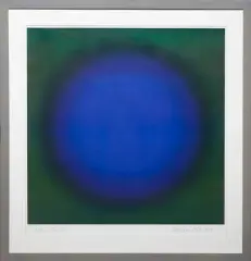 Wojciech Fangor, M 65, 1968-2001, serigrafia barwna, papier