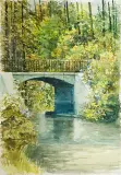 Andrzej Otawa, NAD RZEKĄ, 2009, akwarela, papier