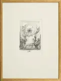 Akt A. by Franciszek Starowieyski, 1978, pastel, akwarela, ołówek, papier, sold May 2009
