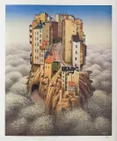 ULICZKA by Jacek Yerka, 2007, giclée, papier, sold May 2009