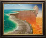 Ultima Thule by Jacek Yerka, 2008, akryl, płótno, offered Apr 2009