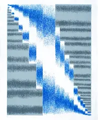 Poliformy LXXXIV – Apokalipsa, lata 80. by Zofia Artymowska, serigrafia barwna, papier, sold Apr 2009