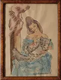 Maja (Maria) Berezowska, Dama z kotem