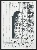 Jan Tarasin, Bez tytułu, 1990, serigrafia, papier